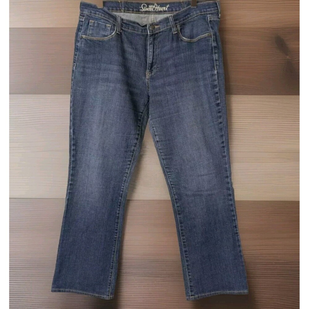 Old Navy Jeans Womens 14L Sweetheart Bootcut Pant Classic Rise Stretch Denim